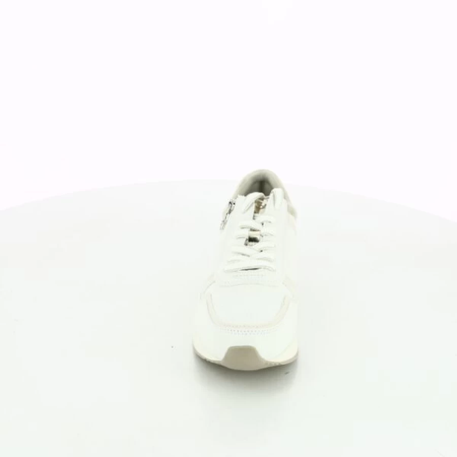Kevin White Sneakers for Women - Comfortable Casual Walking Shoes