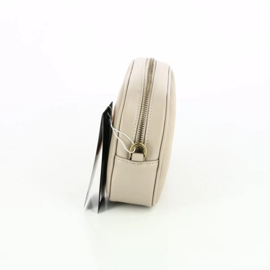 Kevin Handbags for Women - Premium Taupe Leather Shoulder Bag by Laurent David, Elegant Designer Purse