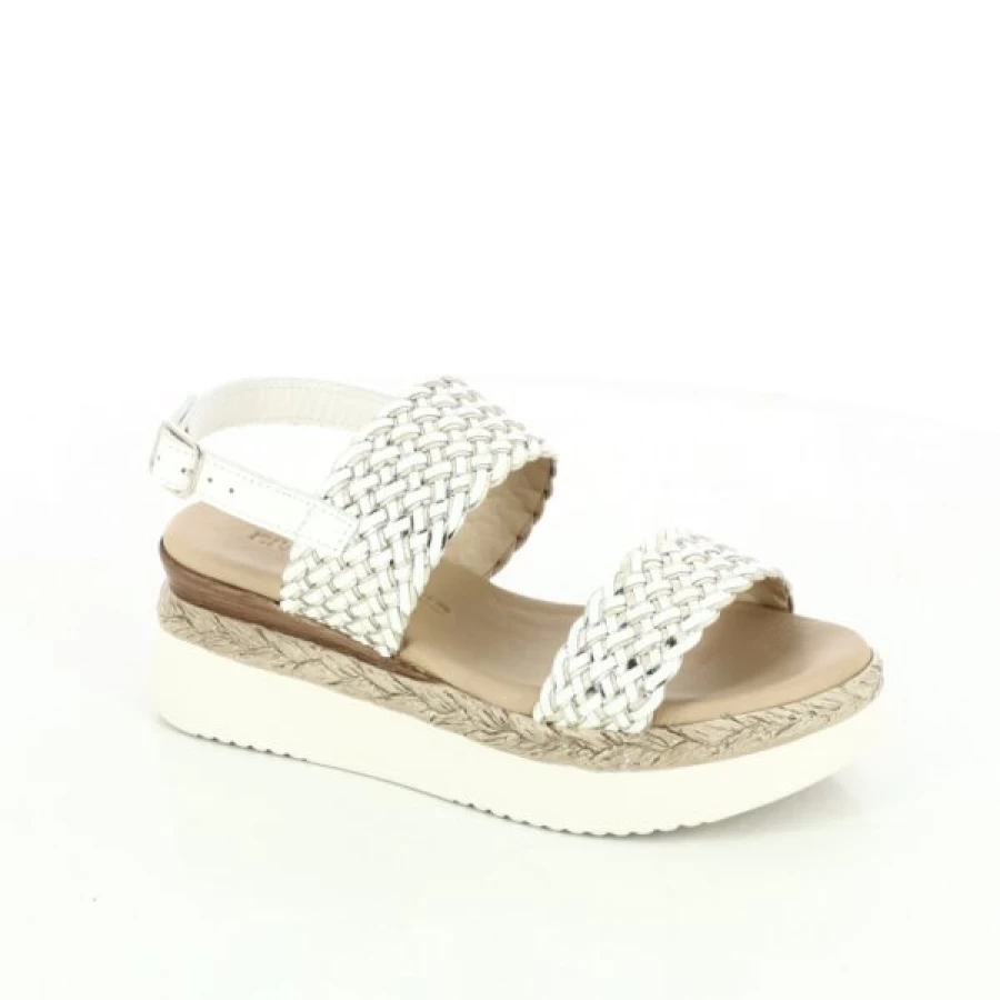 Kevin White Sandals for Women - Comfortable Summer Beach Walking Shoes by River Woods