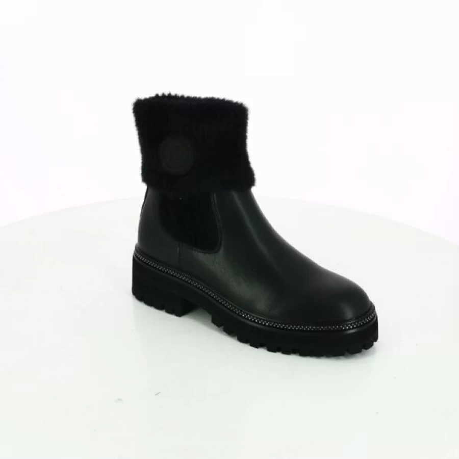Kevin Black Ankle Boots for Women - Stylish Leather Bottines for Casual & Dress Outfits