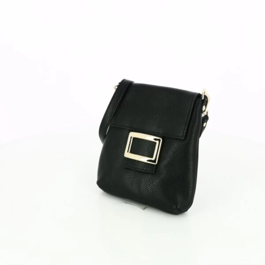 Kevin Black Leather Handbag for Women - Stylish & Durable Carol J. Design