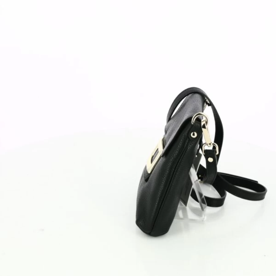 Kevin Black Leather Handbag for Women - Stylish & Durable Carol J. Design