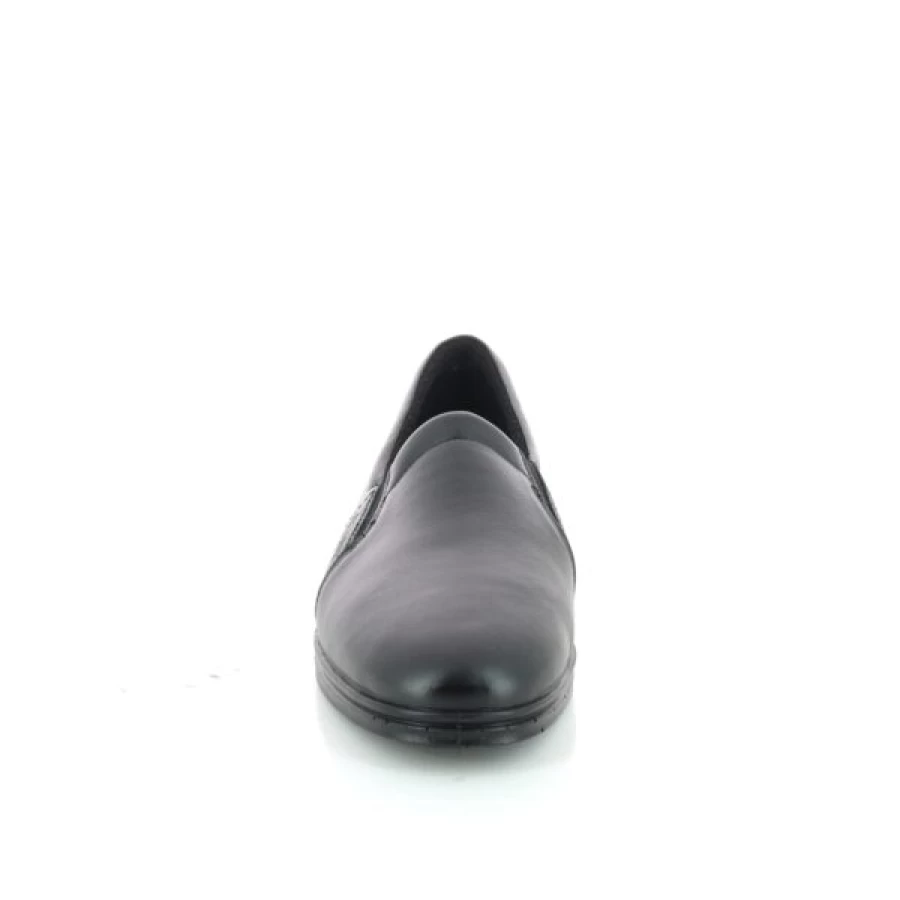 Kevin Men's Comfortable Black Slippers - Soft Rohde Design for Indoor & Outdoor Use