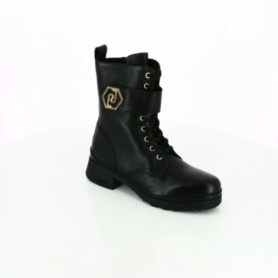 Kevin Black Ankle Boots for Women - Stylish Leather Bottines for Fall & Winter