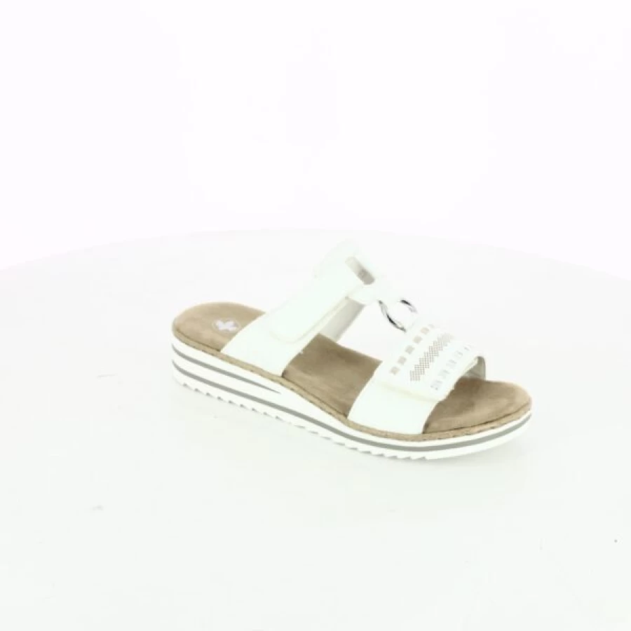 Kevin White Comfort Slippers for Men and Women - Soft Indoor Slides with Arch Support