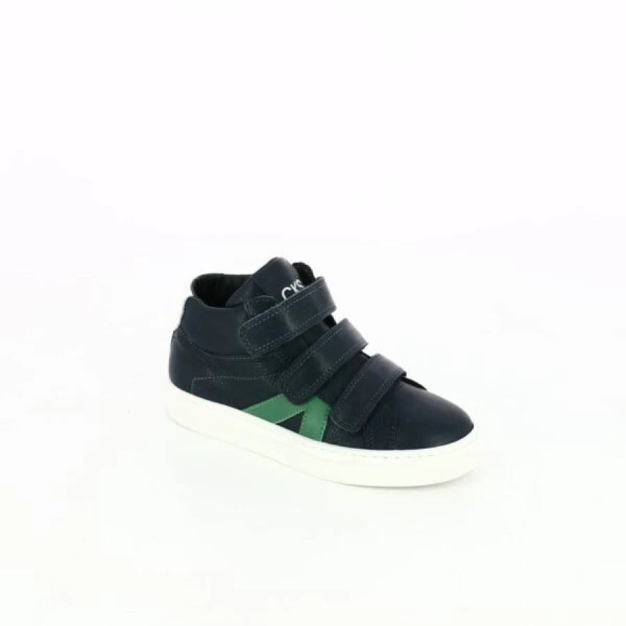 Kevin Men's Blue Velcro Sneakers - Comfortable Hook & Loop Casual Shoes