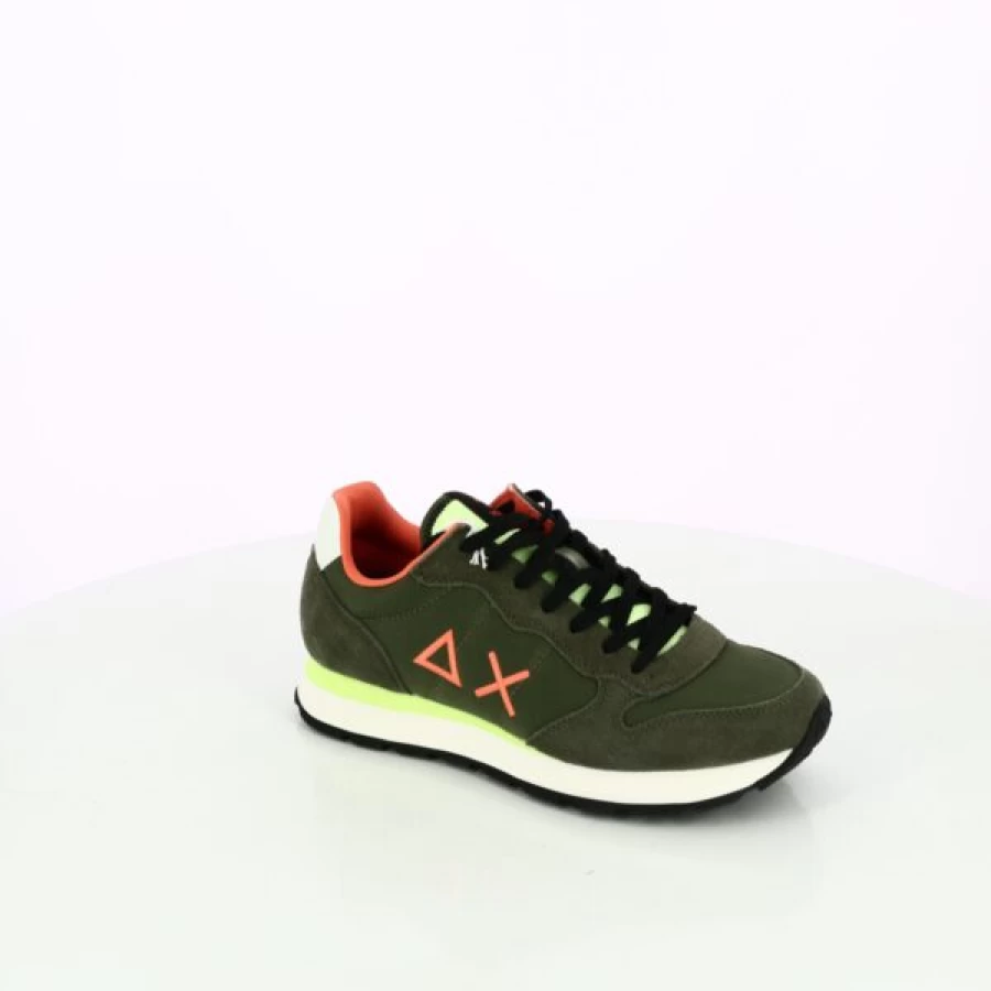 Kevin Green Sneakers - Sun 68 Style Casual Shoes for Men & Women