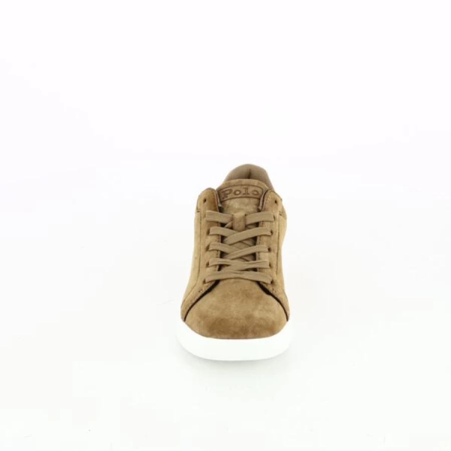 Kevin Brown Leather Sneakers - Classic Cognac Color Casual Shoes for Men