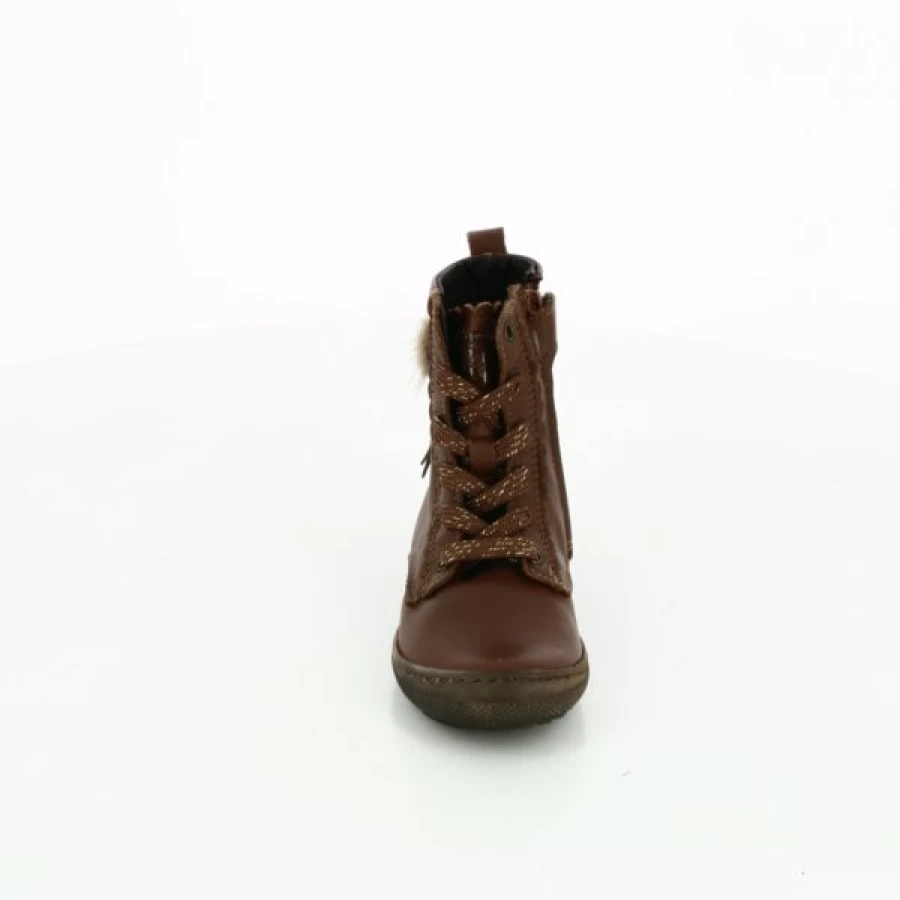 Kevin Little David Boots - Cognac Leather Ankle Boots for Men, Stylish & Comfortable