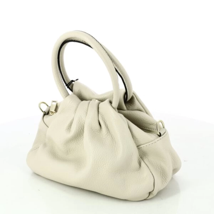 Kevin Leather Handbags for Women - Elegant Beige Tote Bag, Marlon Style Designer Purse