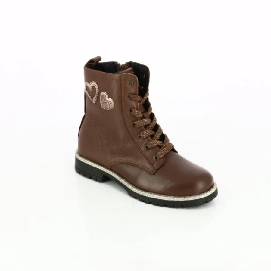 Kevin Little David Boots for Men - Cognac Leather Ankle Boots Casual Style