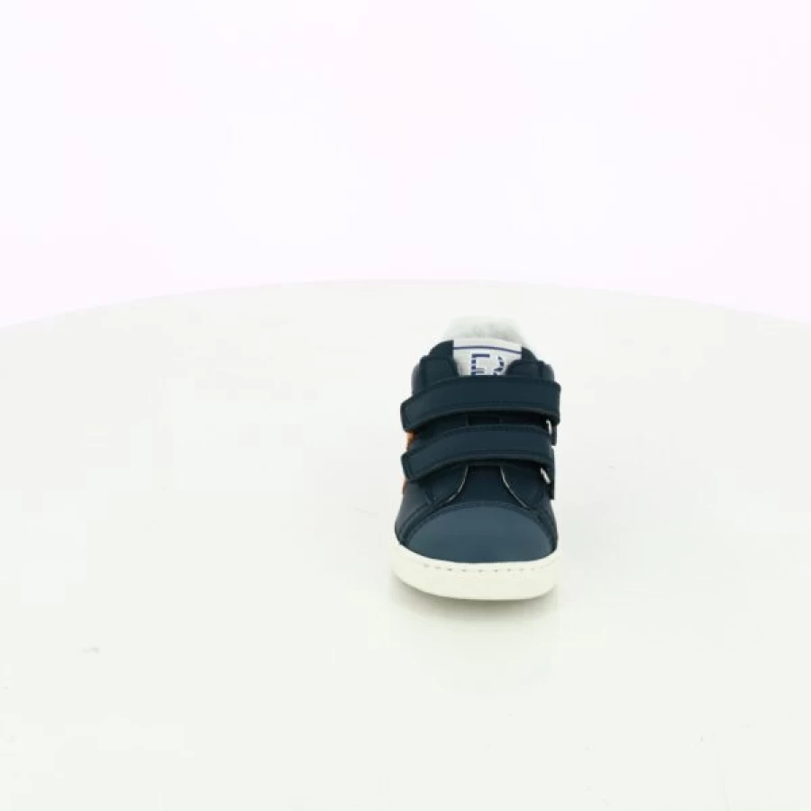 Kevin Men's Blue Velcro Sneakers – Comfortable Slip-On Casual Shoes