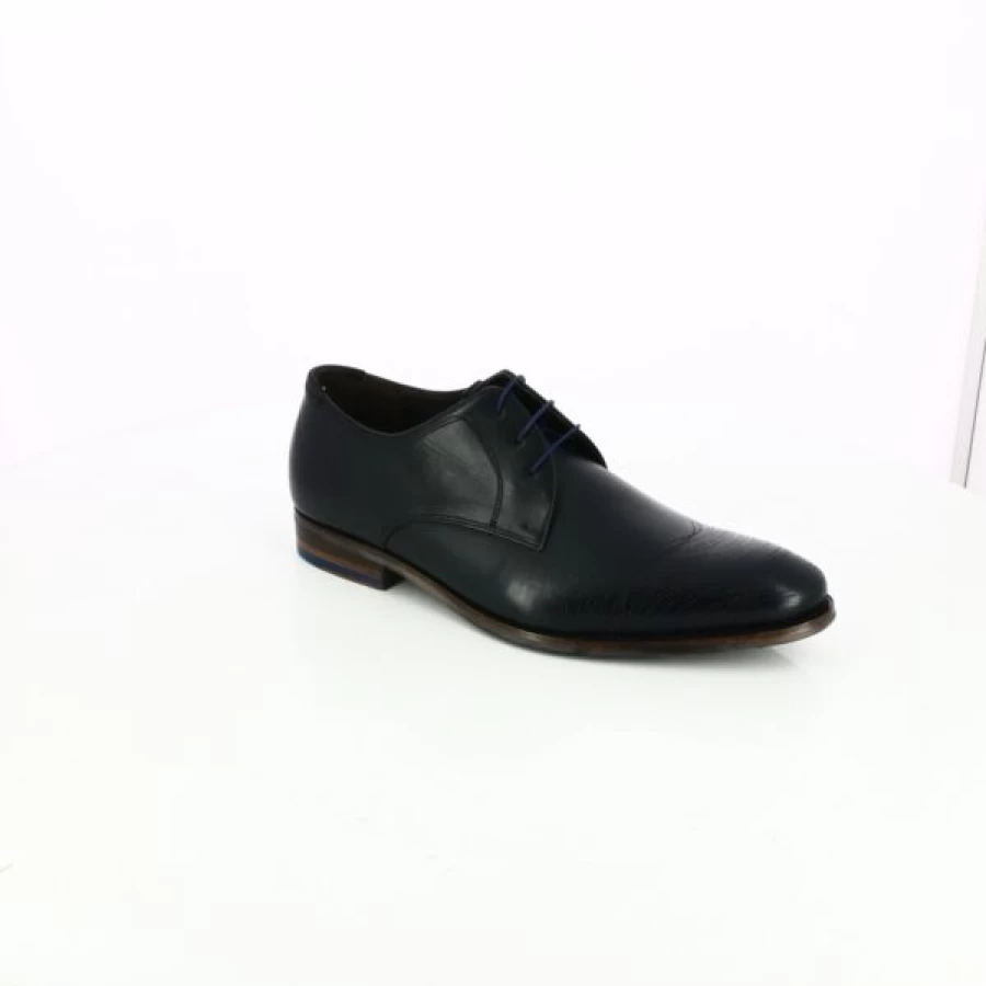Kevin Blue Lace-Up Dress Shoes for Men - Classic Style & Comfort