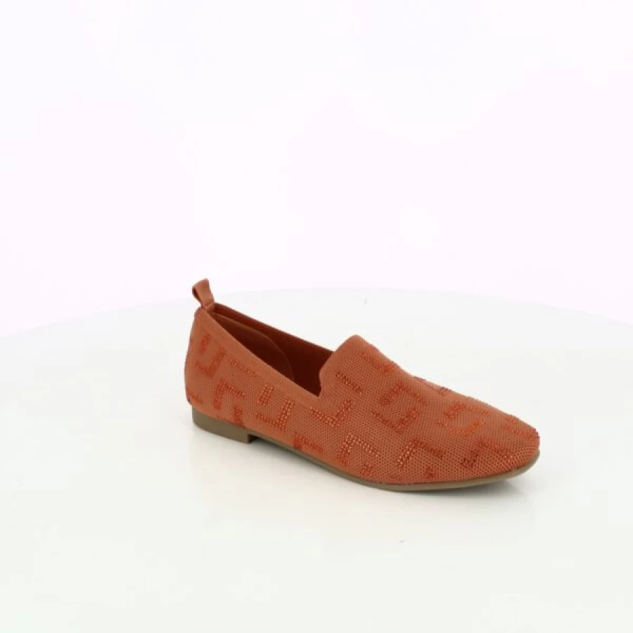 Kevin Men's Orange Moccasins - Comfortable Casual Loafers for Everyday Wear