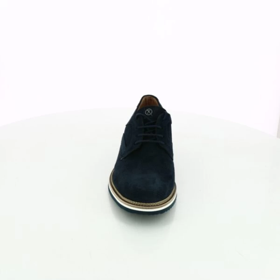 Kevin Men's Blue Ambiorix Style Lace-Up Casual Shoes - Breathable Comfortable Sneakers