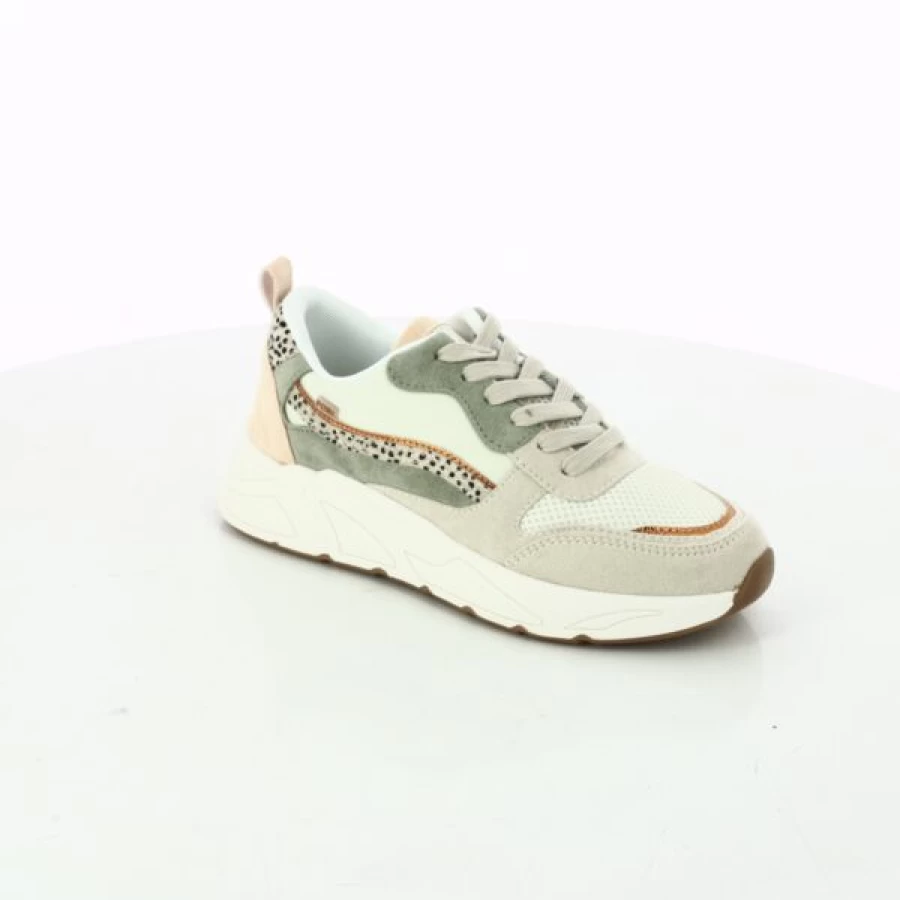 Kevin Beige Casual Sneakers for Men - Comfortable Lightweight Walking Shoes