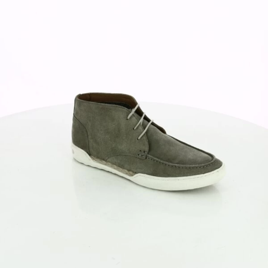 Kevin Cypres Taupe Ankle Boots for Women - Comfortable Casual Booties
