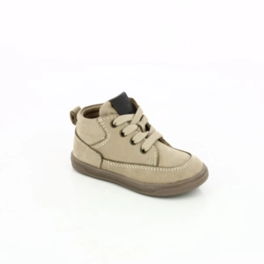 Kevin Beige Pinocchio Ankle Boots for Women - Classic Leather Bottine Style