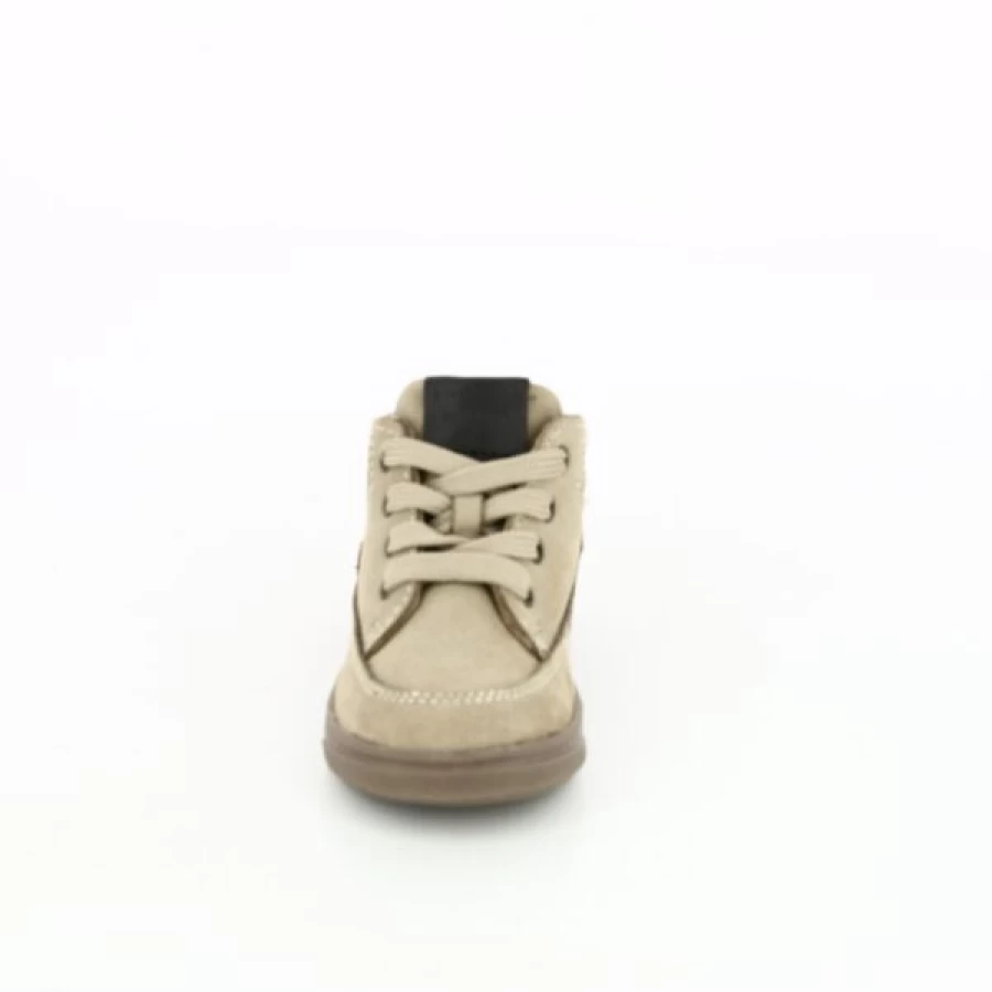 Kevin Beige Pinocchio Ankle Boots for Women - Classic Leather Bottine Style