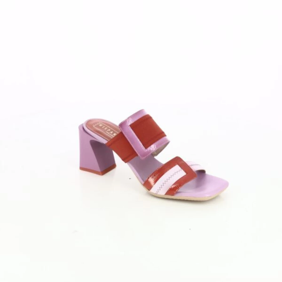 Kevin Women's Purple Sandals - Comfortable Casual Slip-On Hispanitas Style