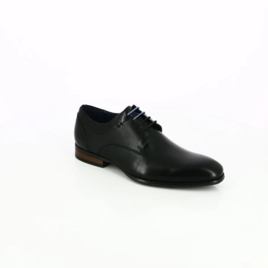 Kevin Men's Black Lace-Up Dress Shoes - Classic Formal Oxford Style