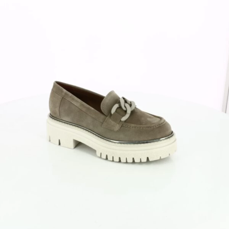 Kevin Marian Loafers - Classic Taupe Moccasins for Men & Women | Comfortable & Stylish Slip-On Shoes