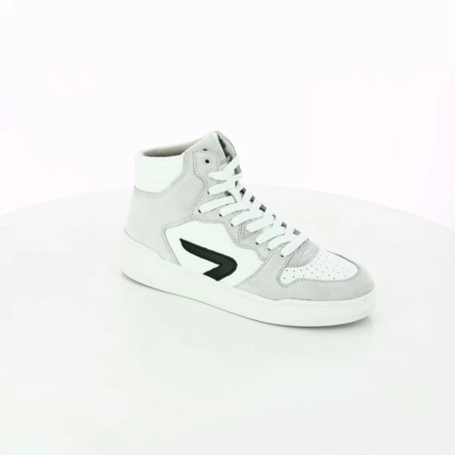 Kevin White Hub Sneakers - Lightweight Comfortable Casual Shoes for Men & Women
