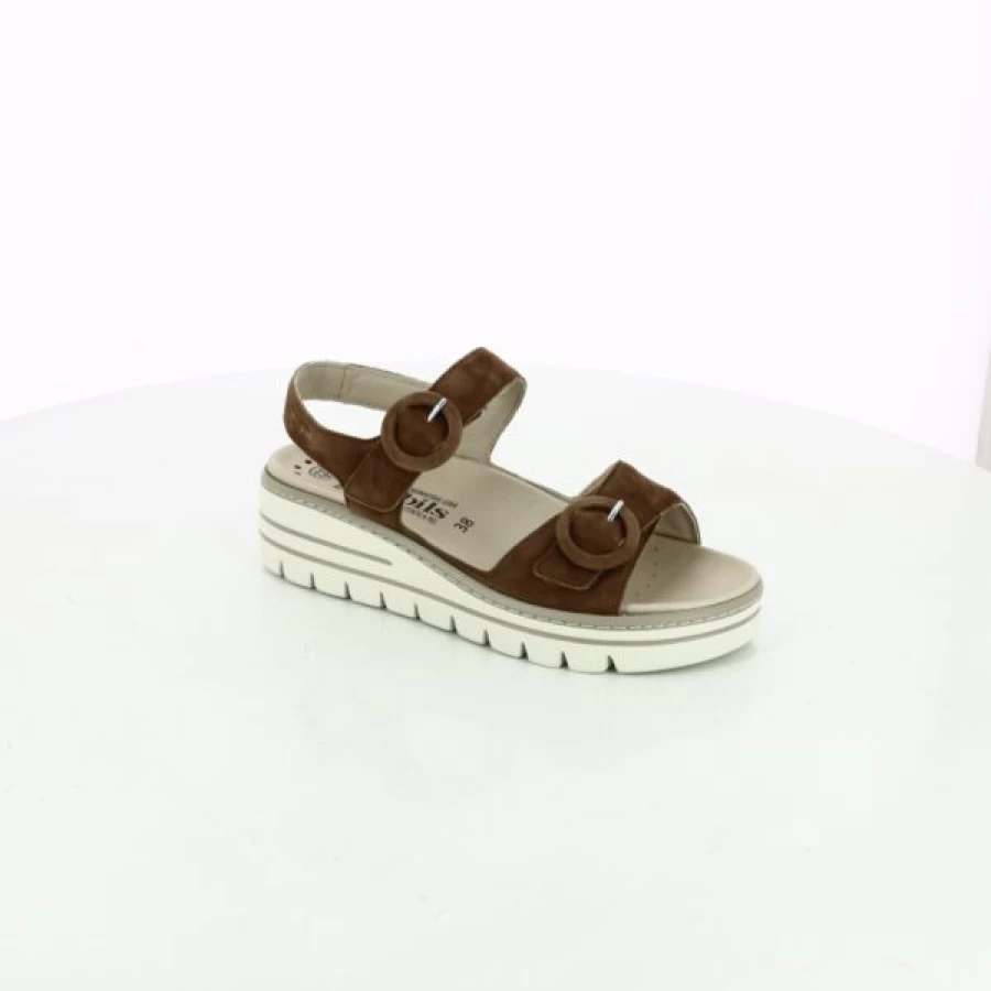 Kevin Brown Leather Comfort Sandals for Men – Premium Arch Support & Cushioned Footbed