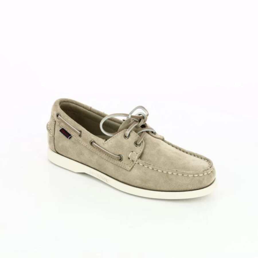 Kevin Men's Classic Beige Boat Shoes - Casual Comfort Deck Shoes for Men