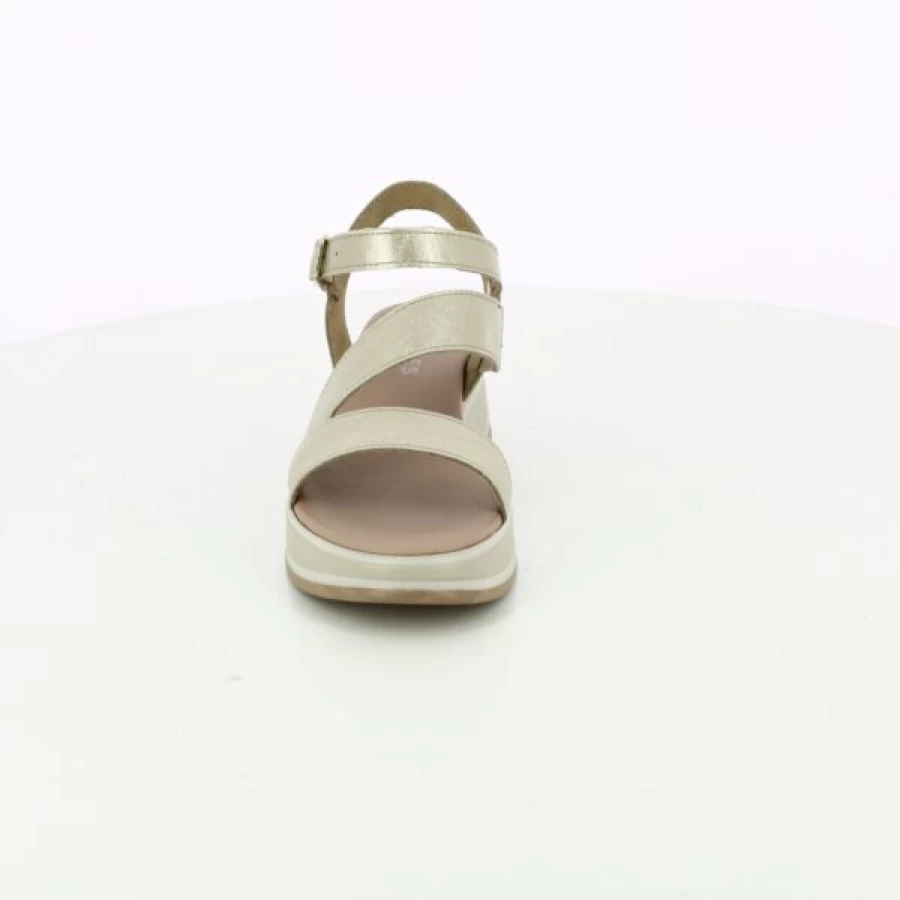 Kevin Luxury Gold-Toned Cypress Sandals for Women – Comfortable Summer Slide Sandals
