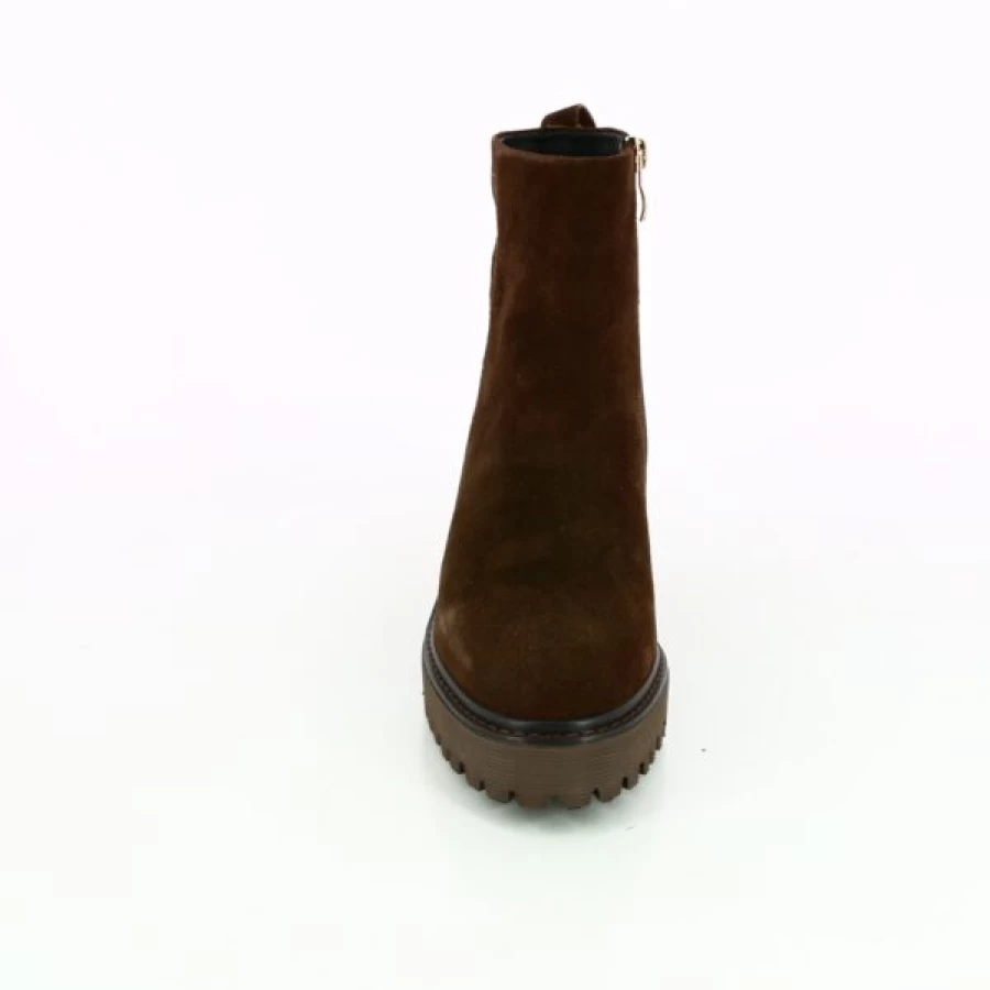 Kevin Brown Leather Boots for Men - Stylish Ankle Boots by Kevin Footwear
