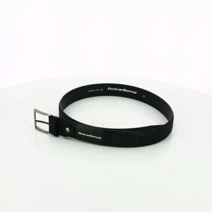 Kevin Men's Gray Leather Belt - Classic Stylish Dress Belt for Casual & Formal Wear