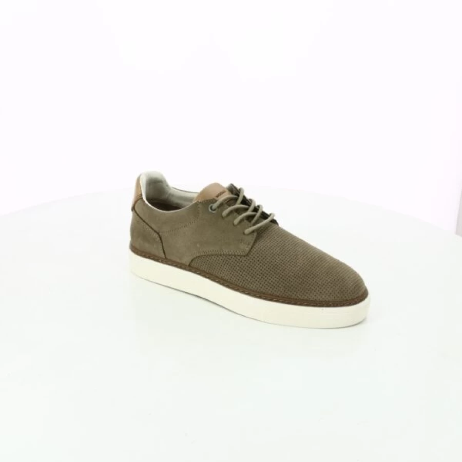 Kevin Taupe Lace-Up Casual Shoes for Men | Comfortable Walking Footwear