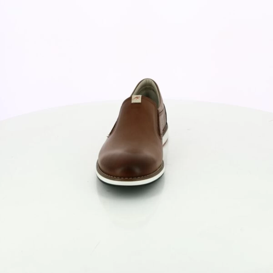 Kevin Cognac Leather Loafers - Classic Moccasin Style for Men