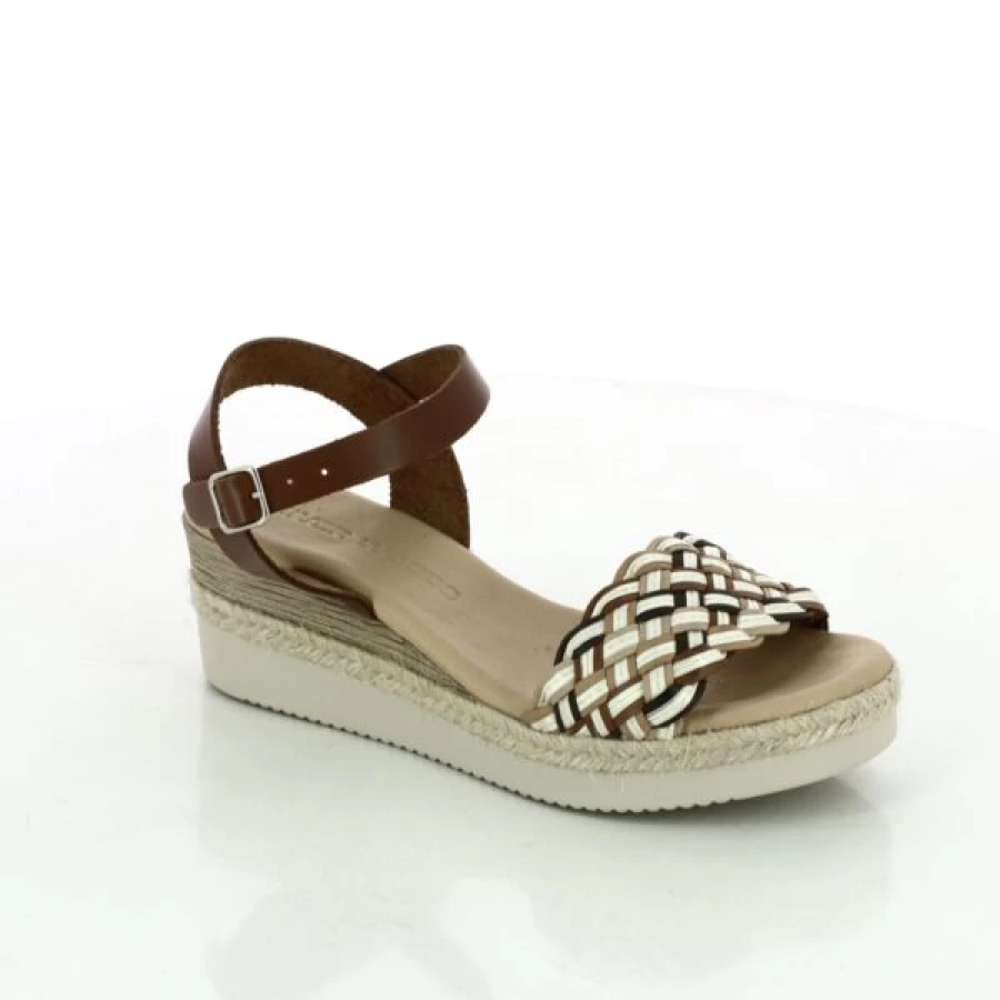Kevin Cognac Leather Sandals for Men - Premium Comfort & Style