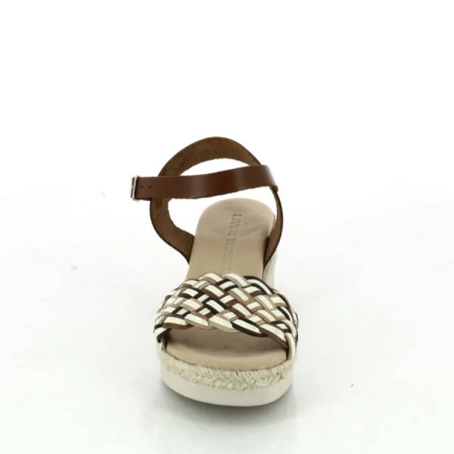Kevin Cognac Leather Sandals for Men - Premium Comfort & Style