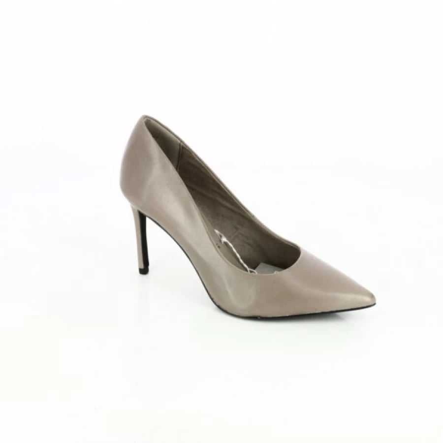 Kevin Women's Classic Taupe Pumps - Elegant Low Heel Dress Shoes for Comfort & Style