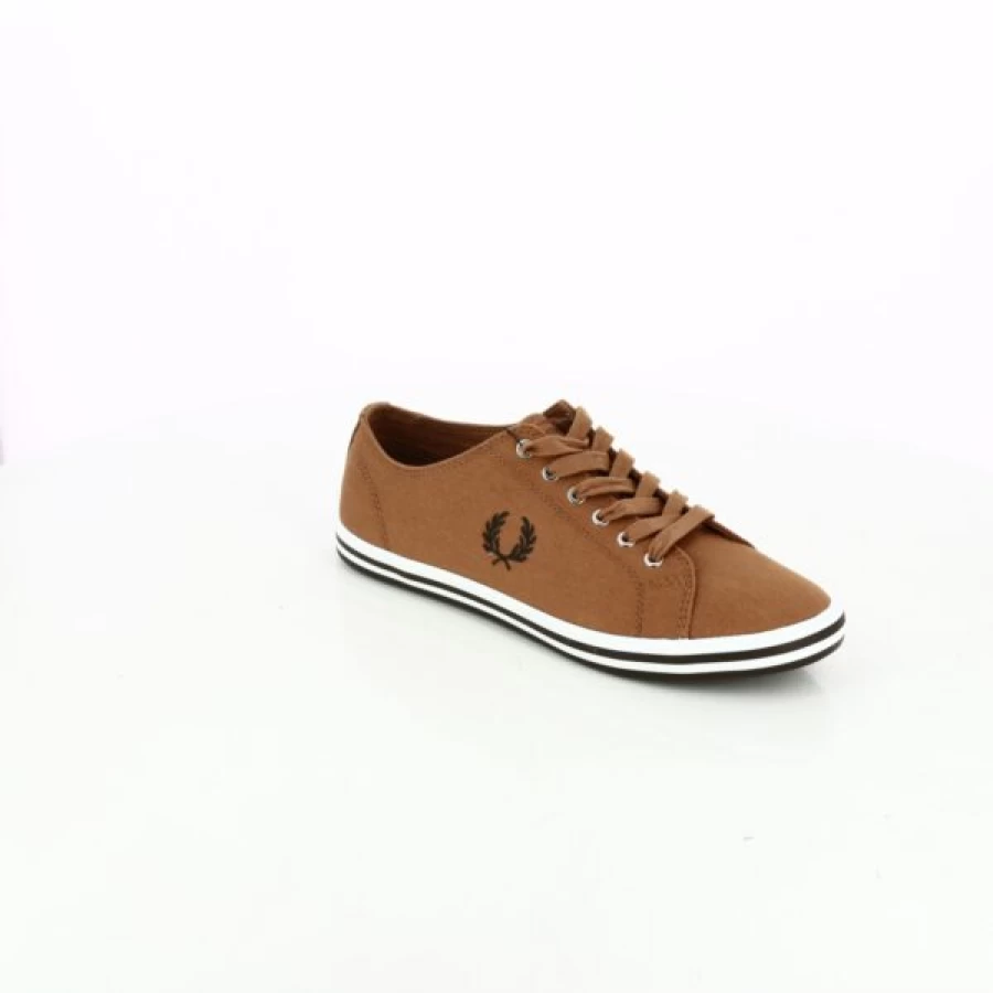 Kevin Cognac Leather Sneakers - Classic Casual Shoes for Men & Women
