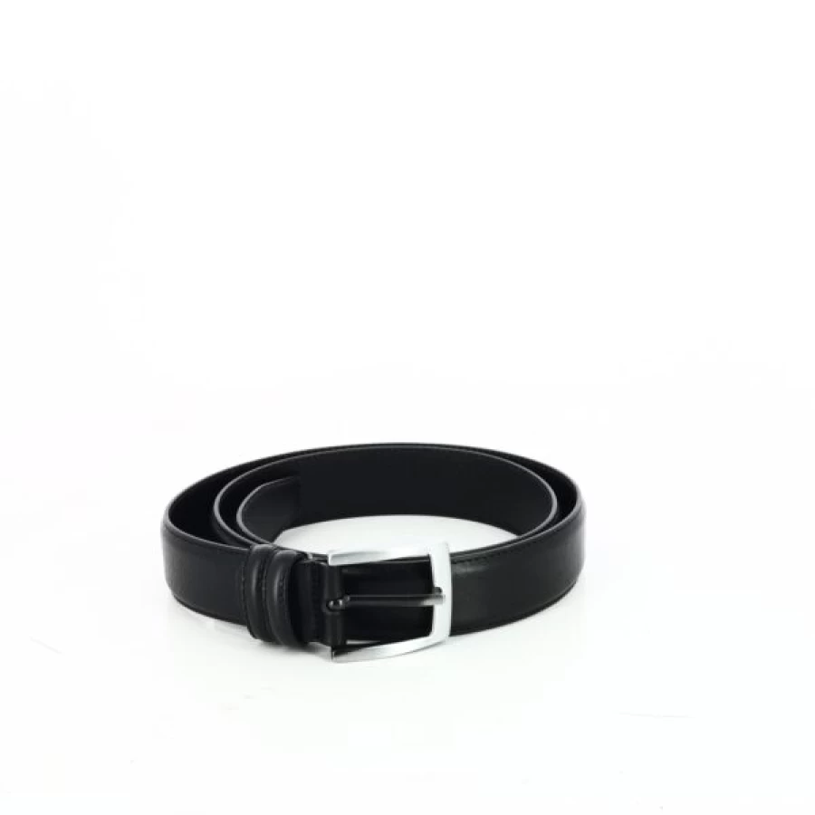 Kevin Men's Genuine Leather Belts for Women & Men - Classic Black Dress & Casual Belt