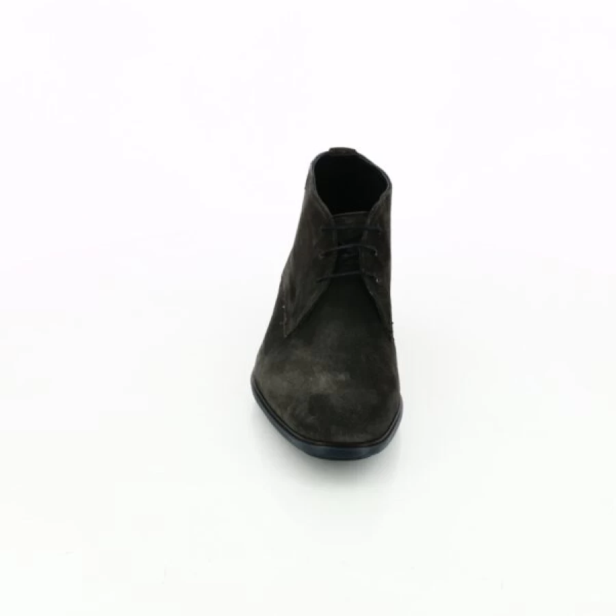 Kevin Taupe Leather Ankle Boots for Men - Stylish Casual Booties