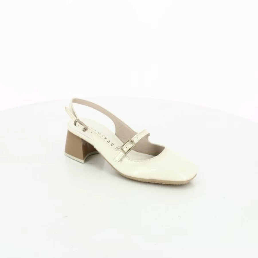 Kevin Women's Classic Beige Pumps - Elegant Comfort Heels for Any Occasion