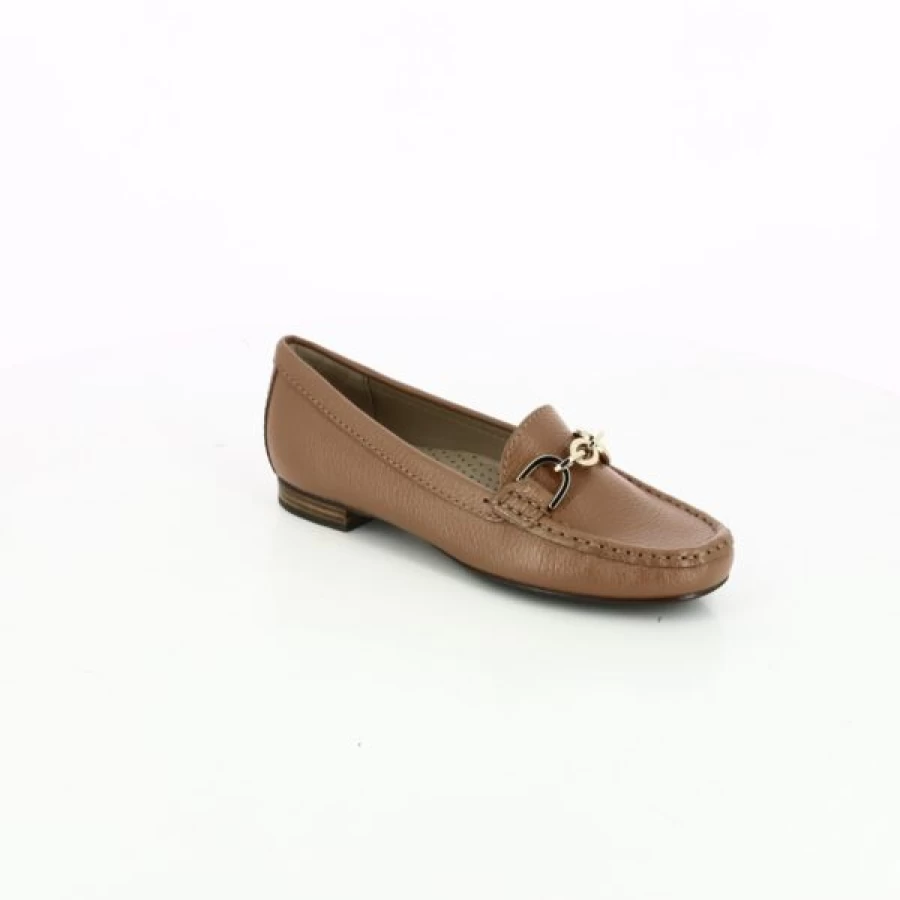 Kevin Men's Cognac Leather Cypres Loafers - Handcrafted Moccasin Style Slip-On Shoes for Casual Comfort