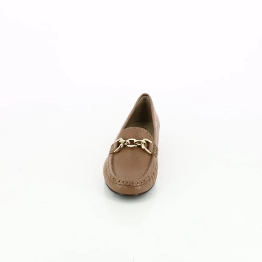 Kevin Men's Cognac Leather Cypres Loafers - Handcrafted Moccasin Style Slip-On Shoes for Casual Comfort