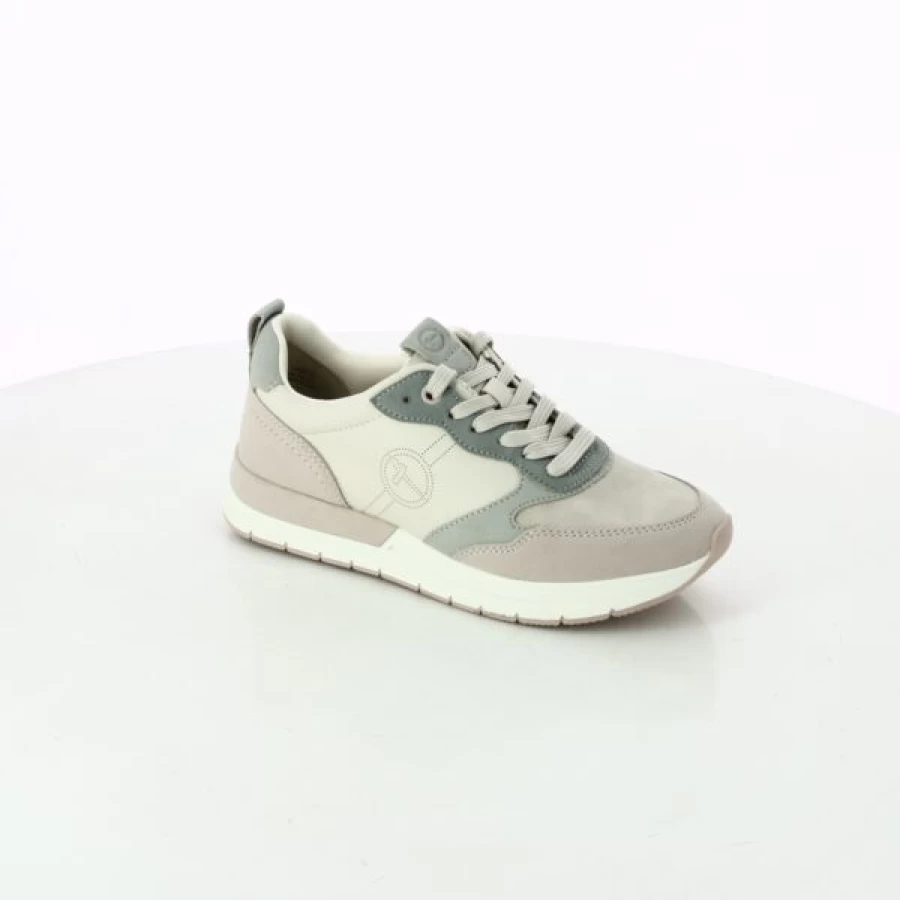 Kevin Beige Casual Sneakers for Women - Comfortable Walking Shoes