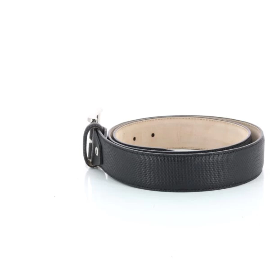 Kevin Men's Genuine Leather Belt - Classic Black Dress Belt for Business Casual