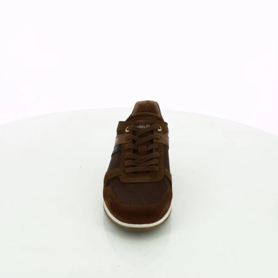 Kevin Cognac Leather Sneakers - Classic Casual Baskets for Men