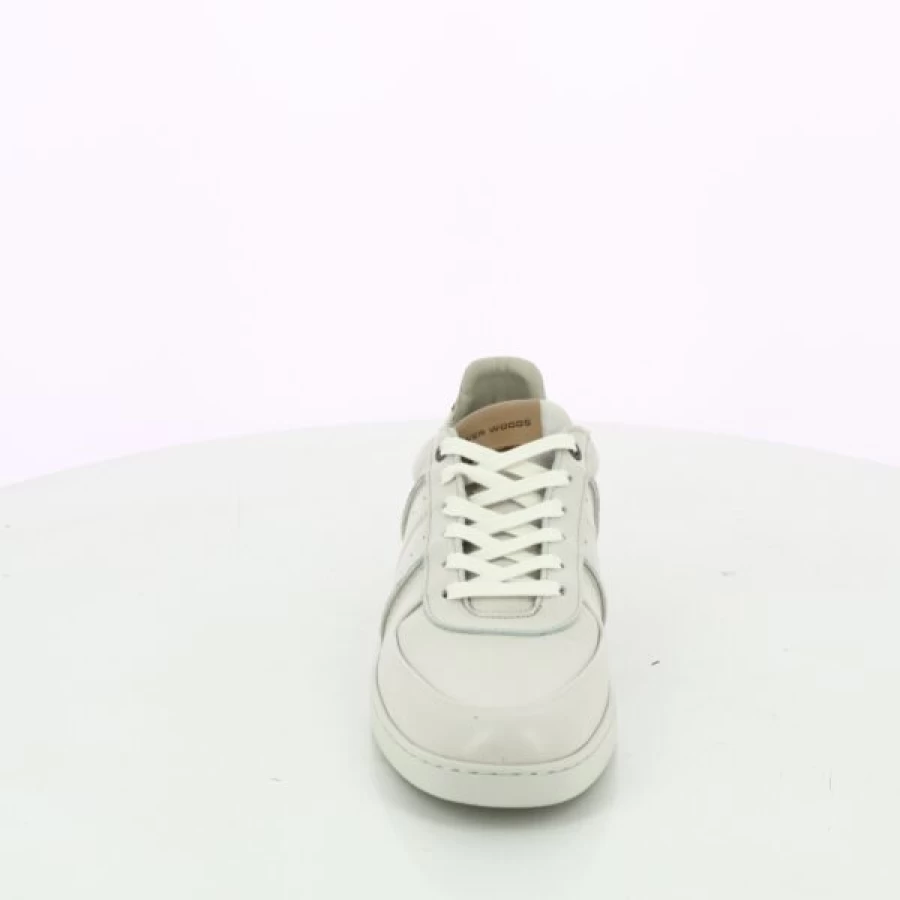Kevin Beige Lace-up Leather Shoes for Men | Classic Casual Footwear