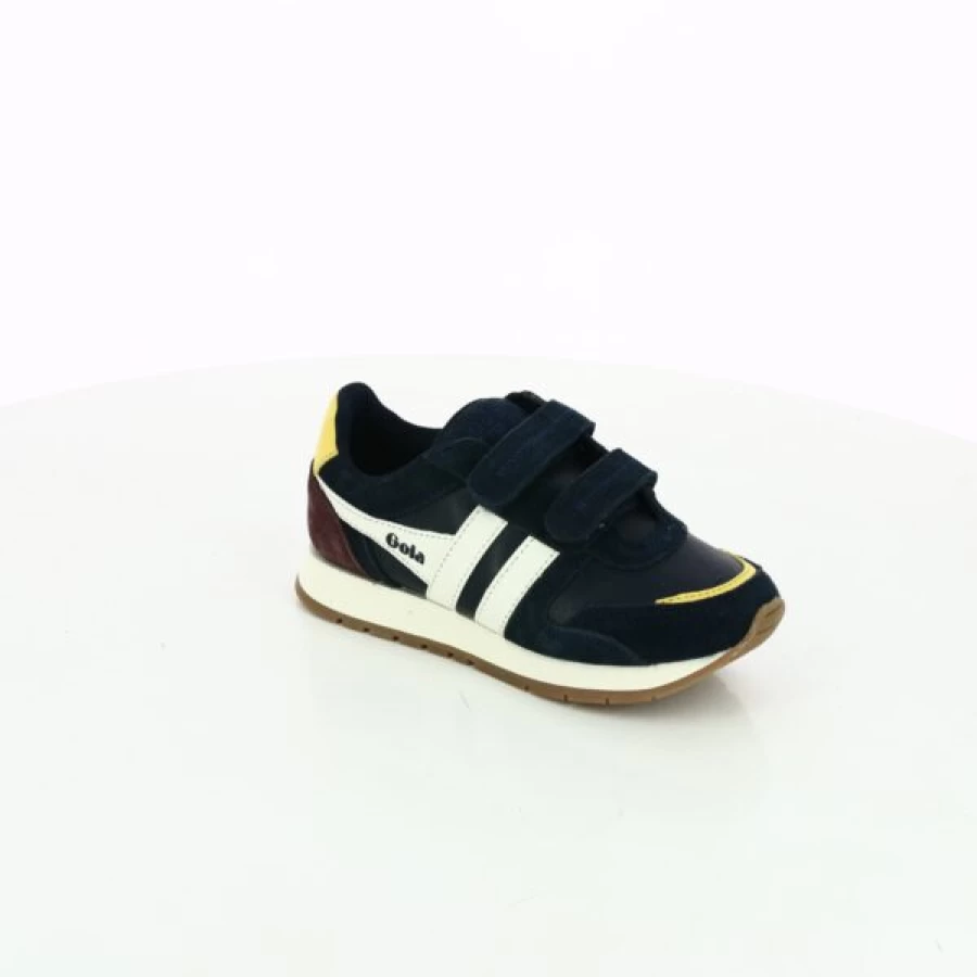Kevin Men's Blue Velcro Strap Casual Shoes for Comfortable Walking