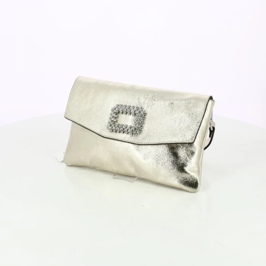 Kevin Gold-Tone Handbags for Women - Elegant Carol J. Inspired Designer Purse