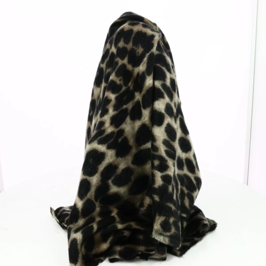 Kevin Black Cashmere Scarf - Soft Winter Wrap for Women & Men